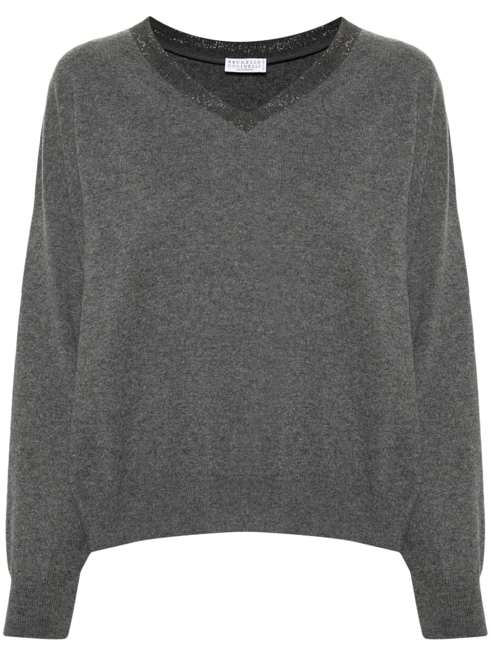 Brunello Cucinelli Sweaters Grey