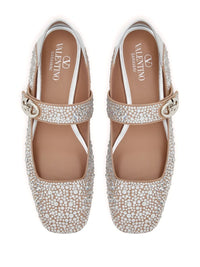 Valentino Garavani Flat shoes Silver