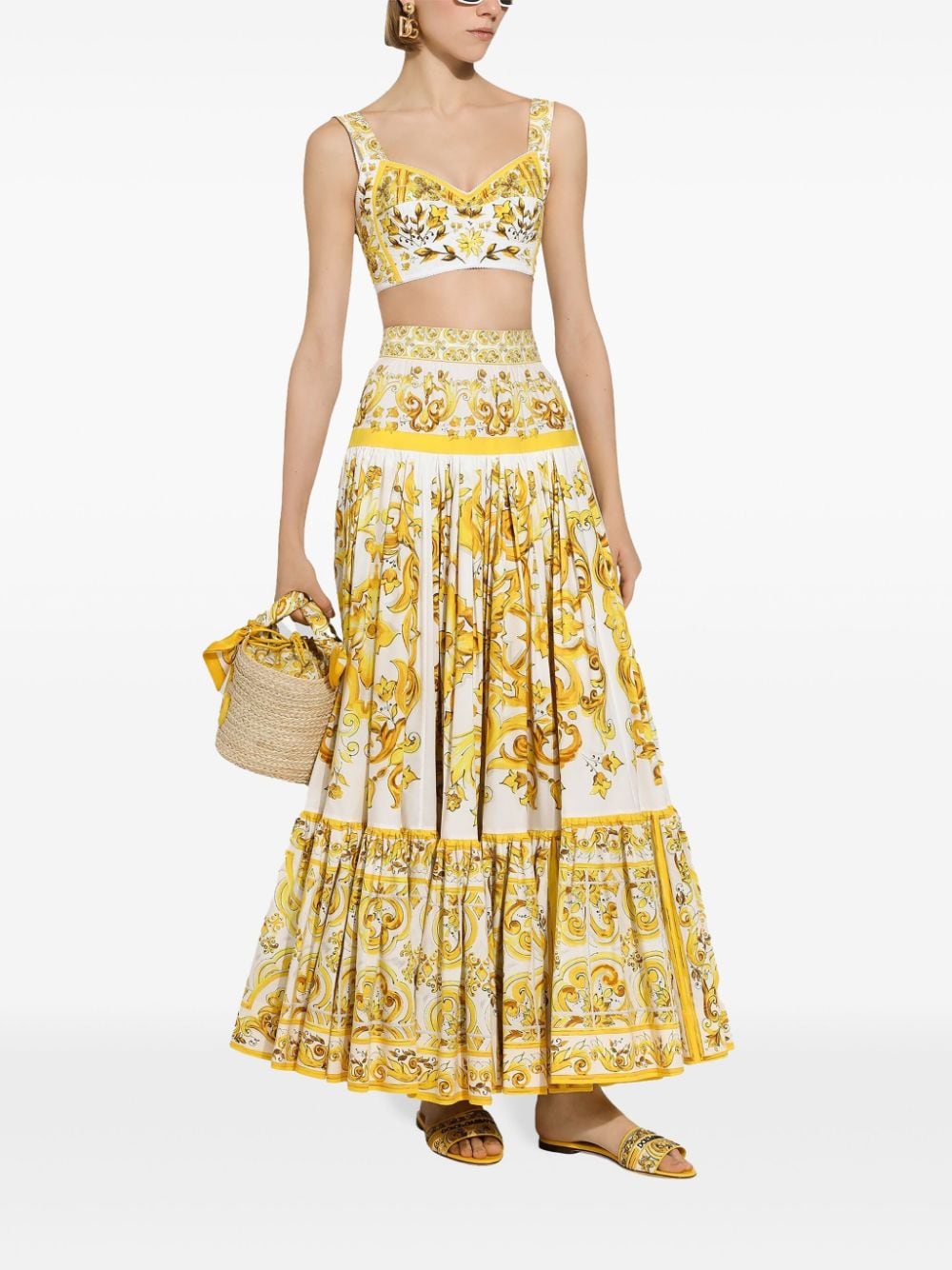 Dolce & Gabbana Skirts Yellow