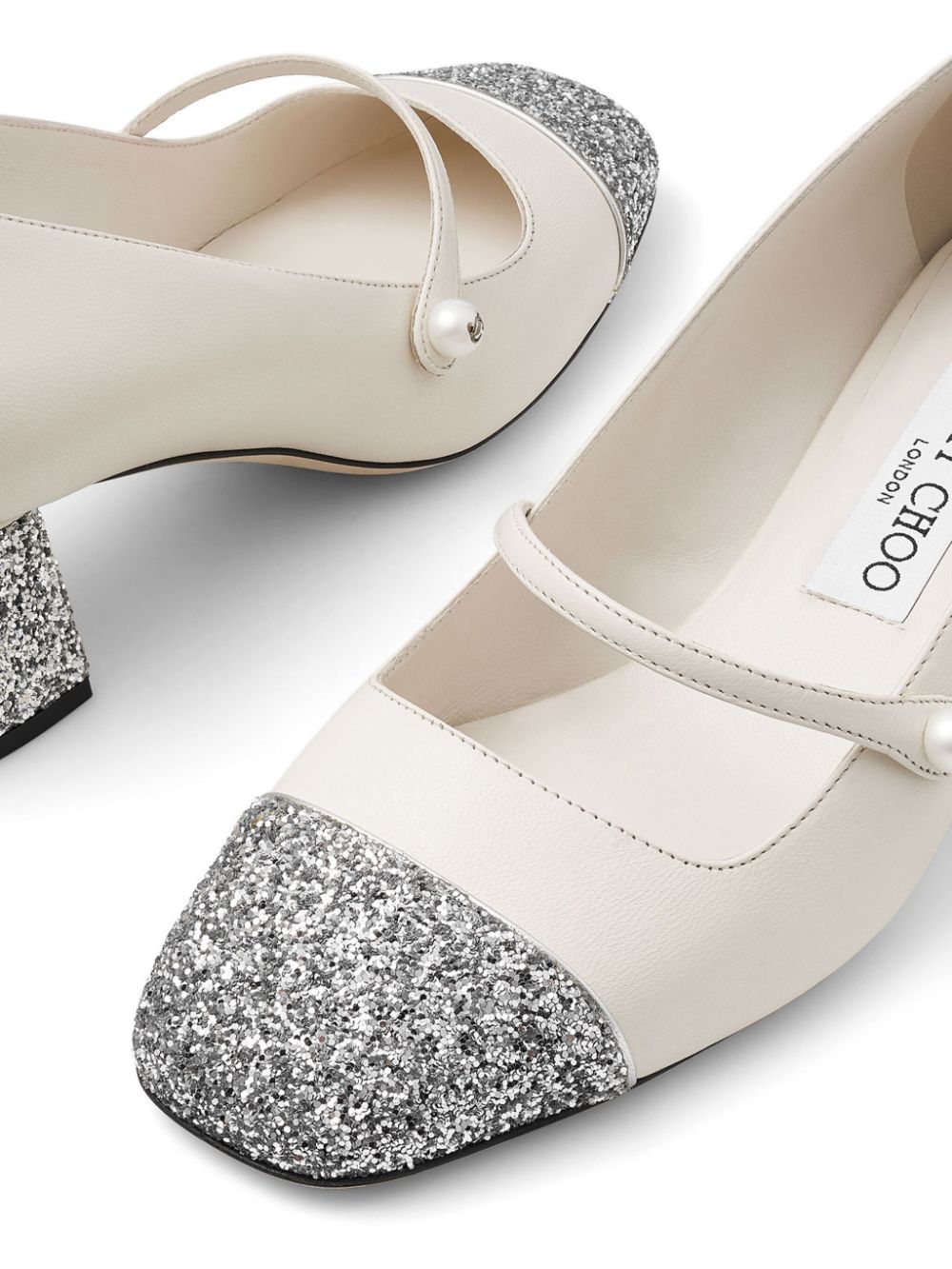 Jimmy Choo With Heel Silver