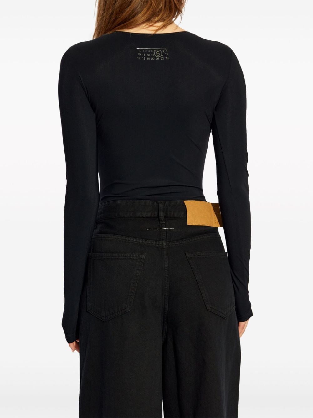 MM6 Maison Margiela Top Black