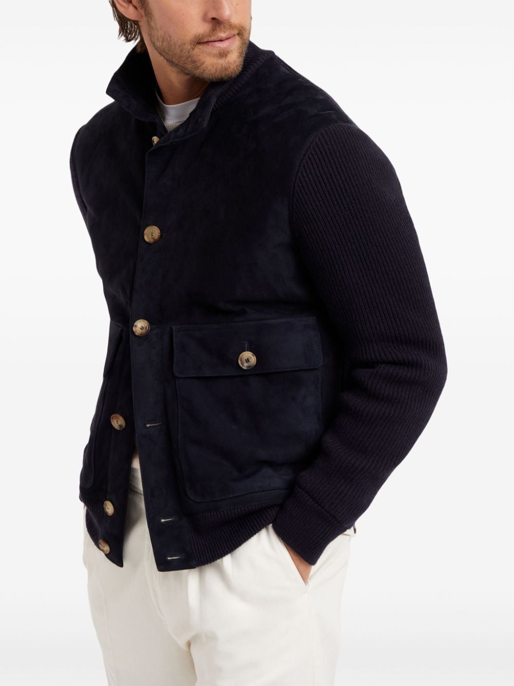 Brunello Cucinelli Coats Blue