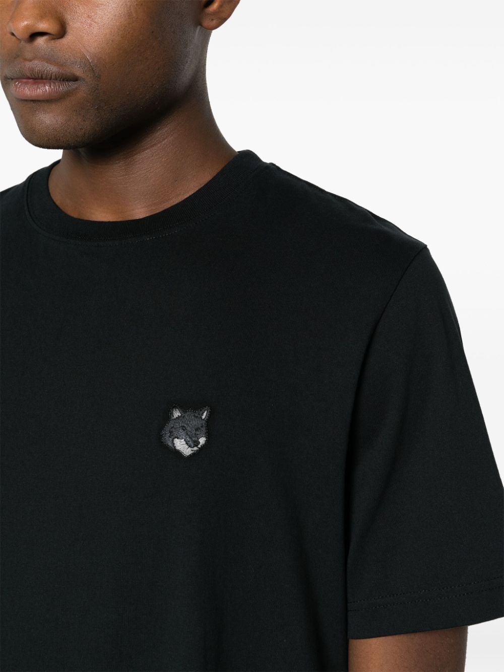 MAISON KITSUNE' T-shirts and Polos Black