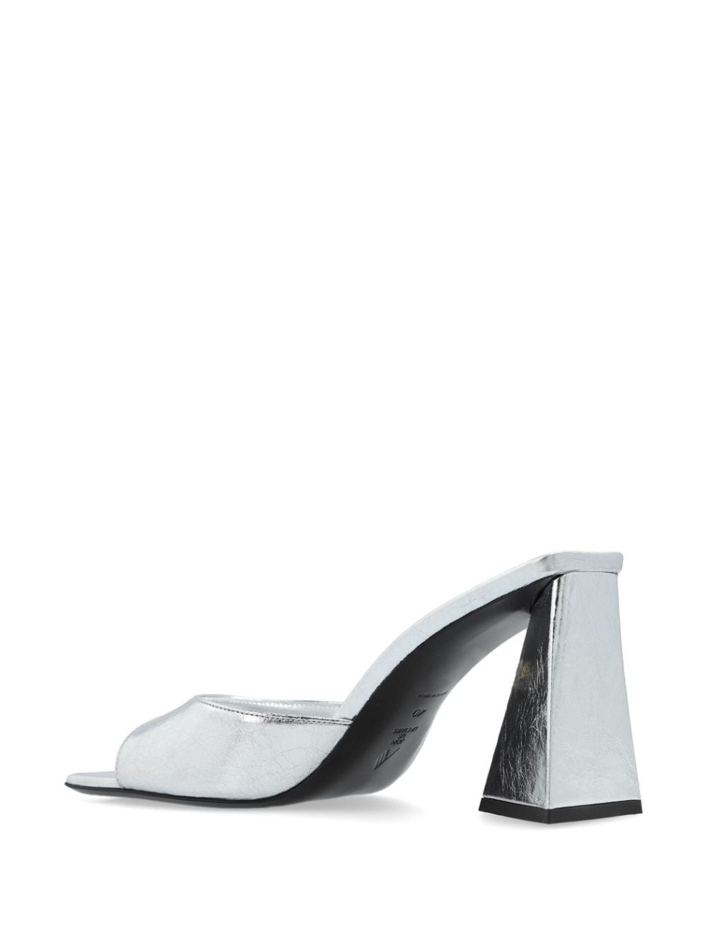 The Attico Sandals Silver