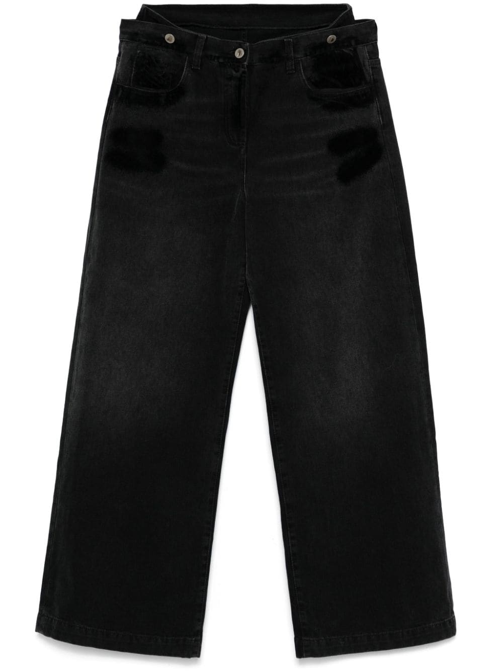 The Attico Jeans Black