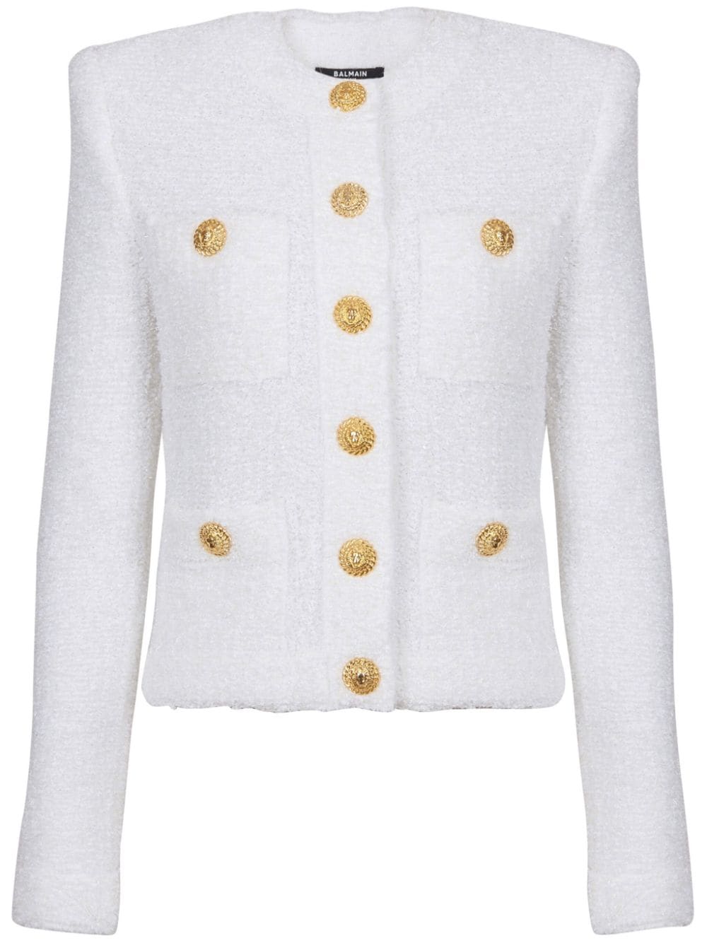 Balmain Jackets White