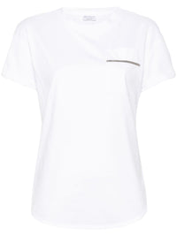 Brunello Cucinelli T-shirts and Polos White