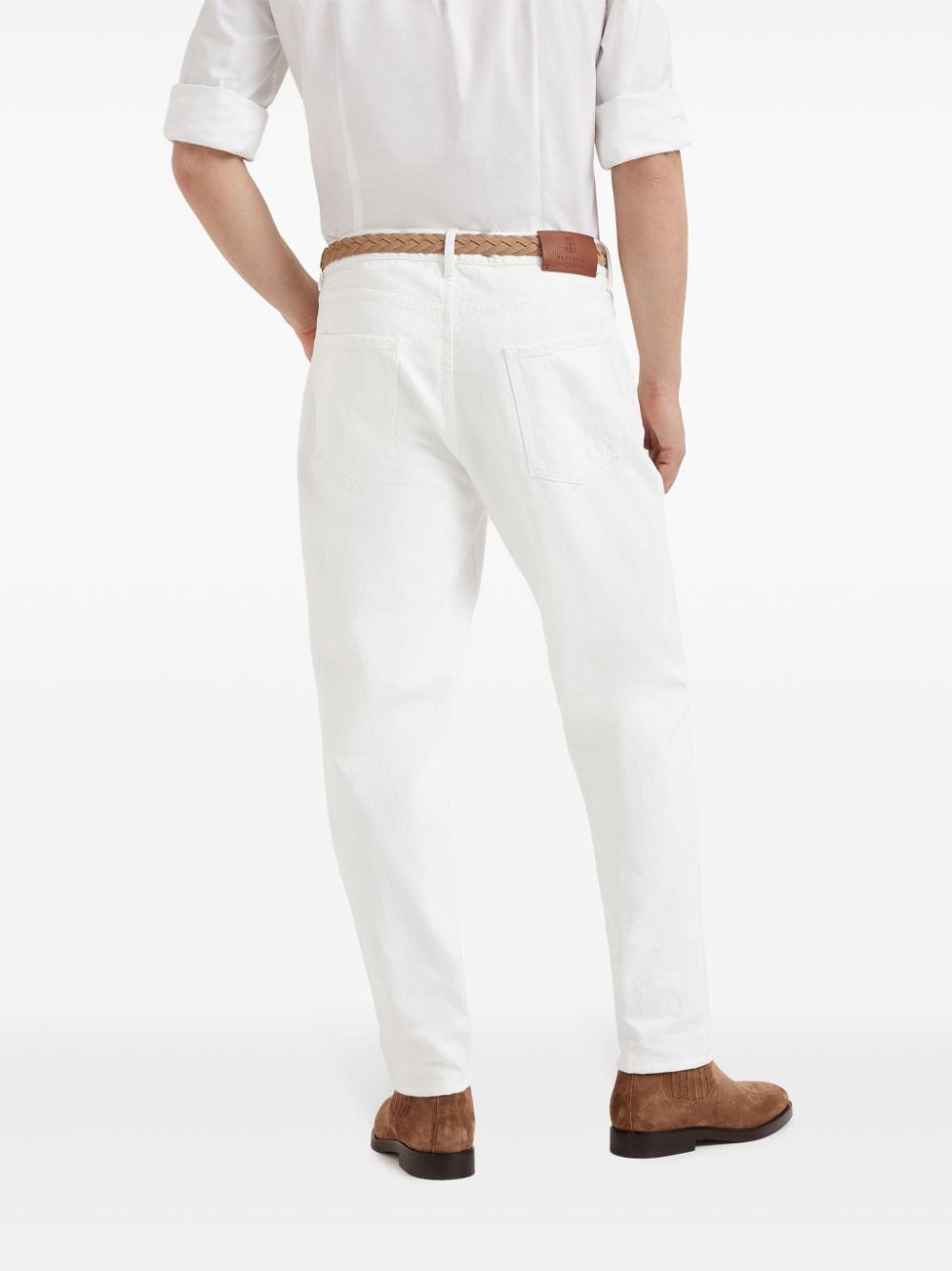 Brunello Cucinelli Jeans White