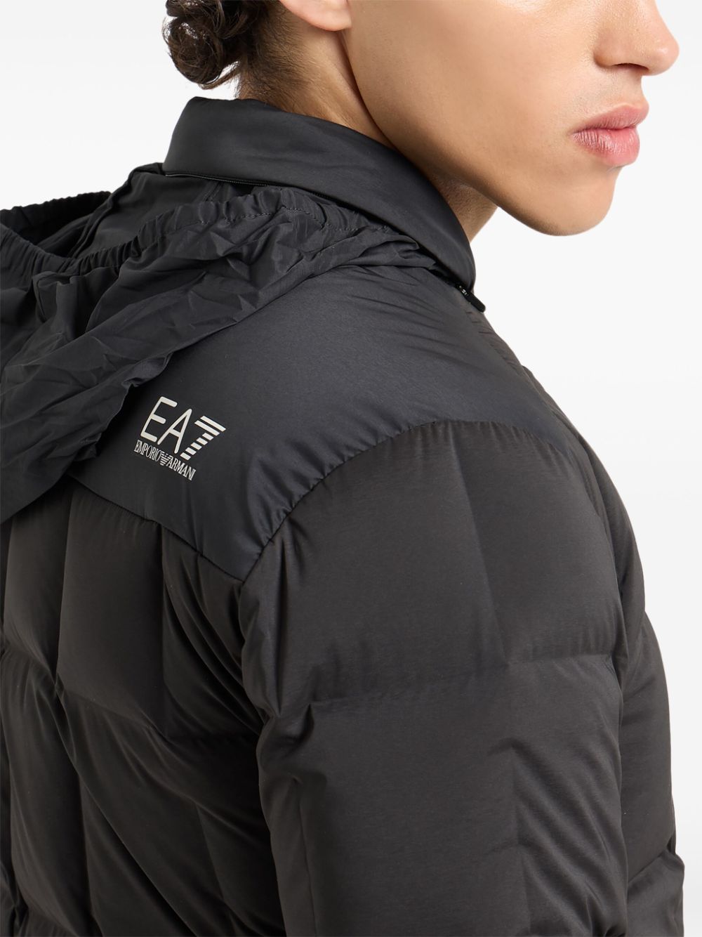 EA7 Coats Black