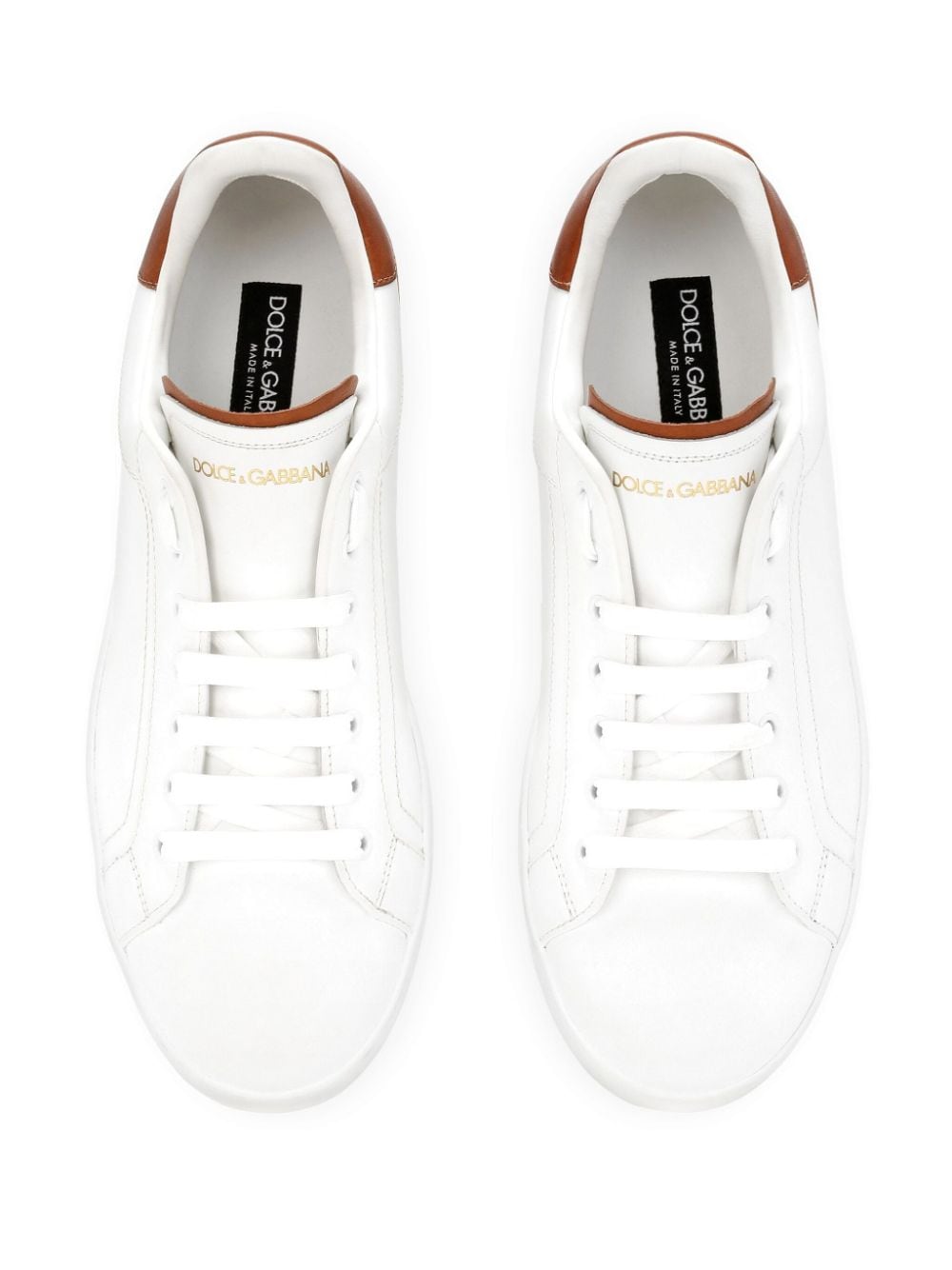 Dolce & Gabbana Sneakers Leather Brown