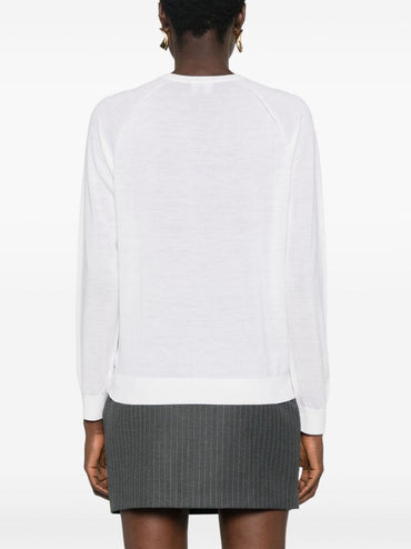 Emporio Armani Sweaters White