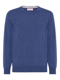 Brunello Cucinelli Sweaters Clear Blue