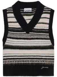 GANNI Sweaters Black