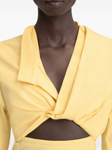 JACQUEMUS Dresses Yellow