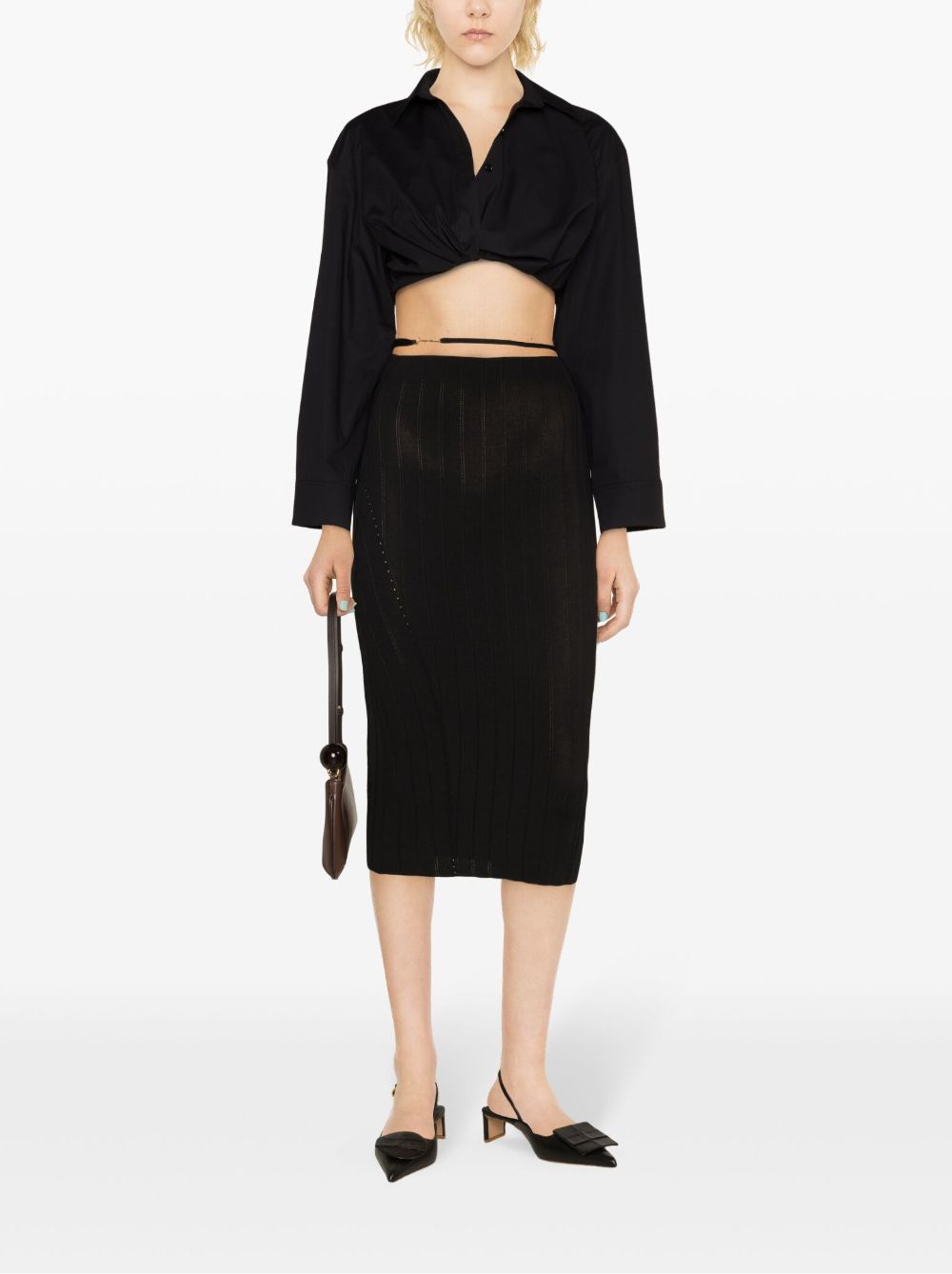 JACQUEMUS Skirts Black