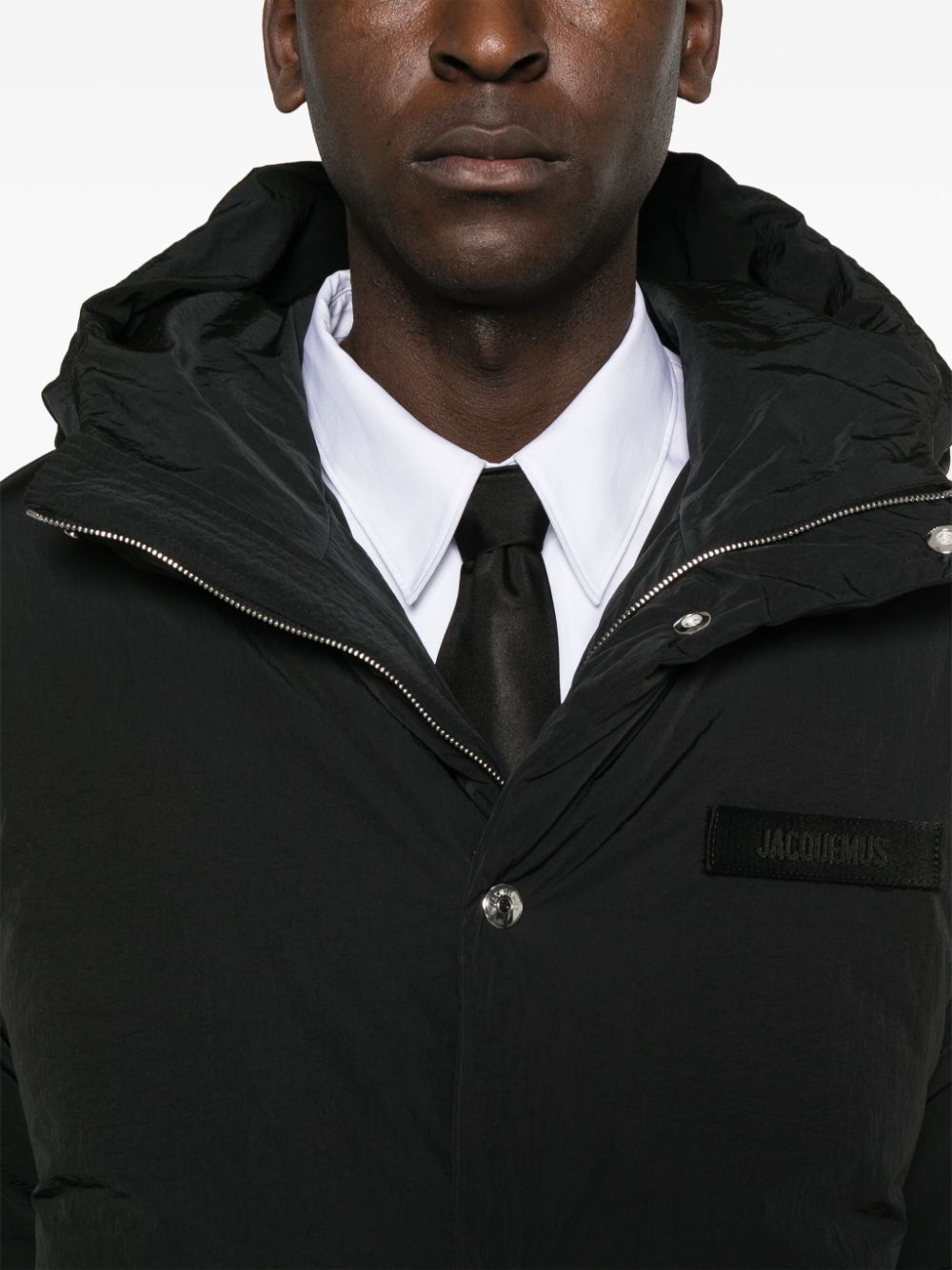 JACQUEMUS Coats Black