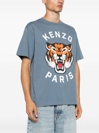 Kenzo T-shirts and Polos Clear Blue