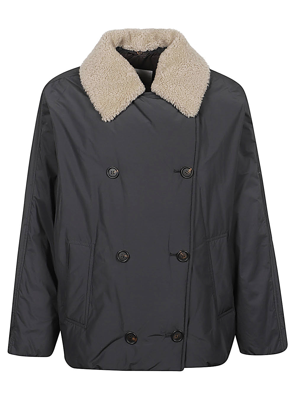 Brunello Cucinelli Coats Grey