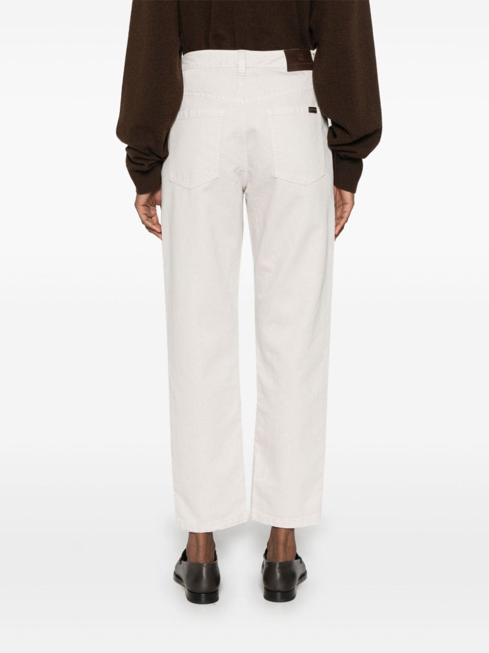 Brunello Cucinelli Trousers White