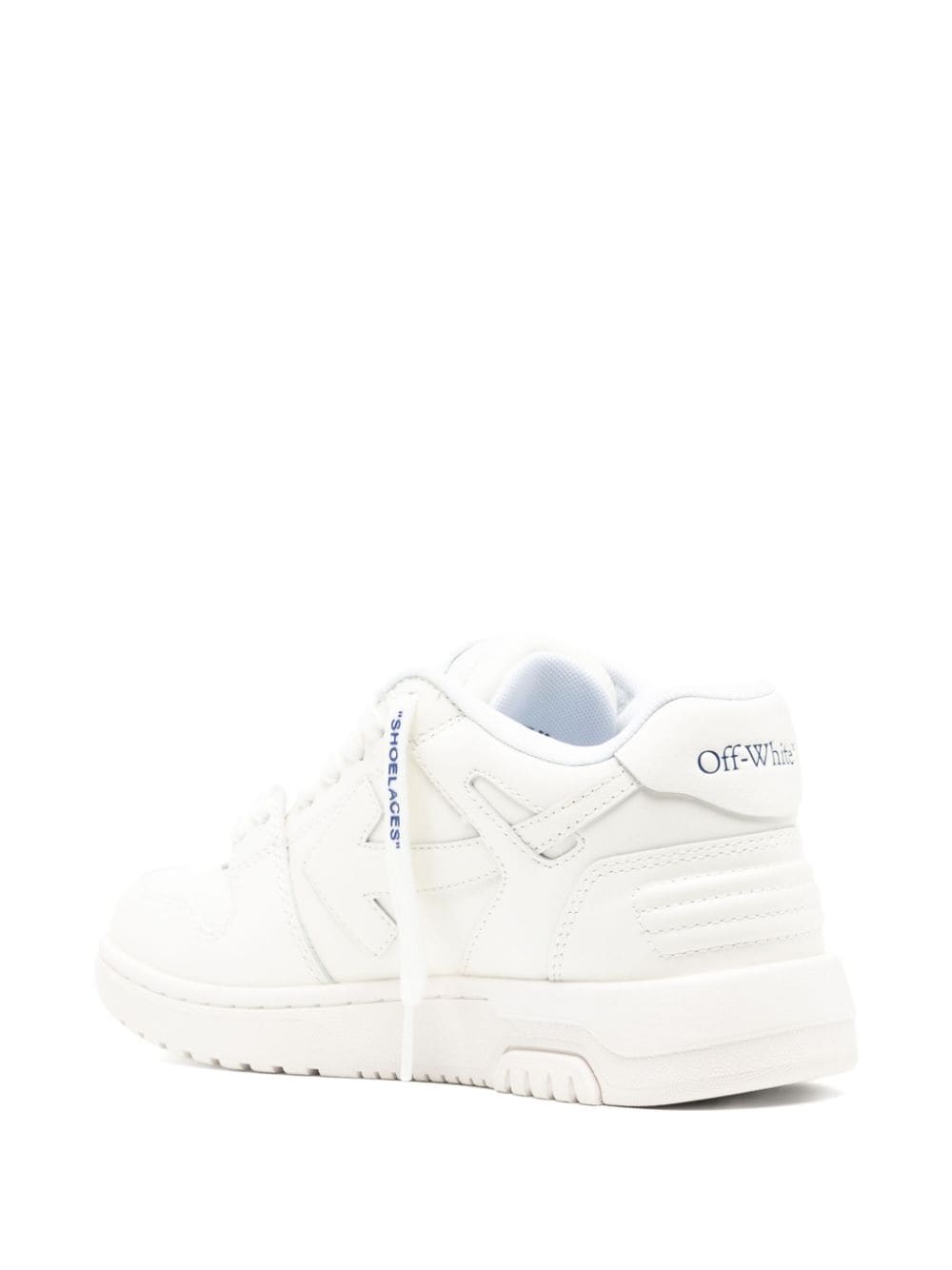 Off White Sneakers Clear Blue