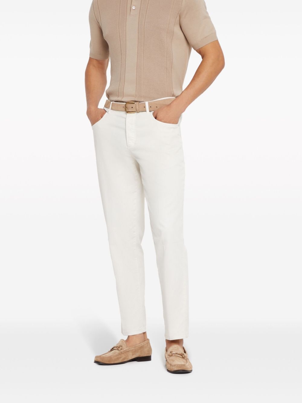 Brunello Cucinelli Trousers White