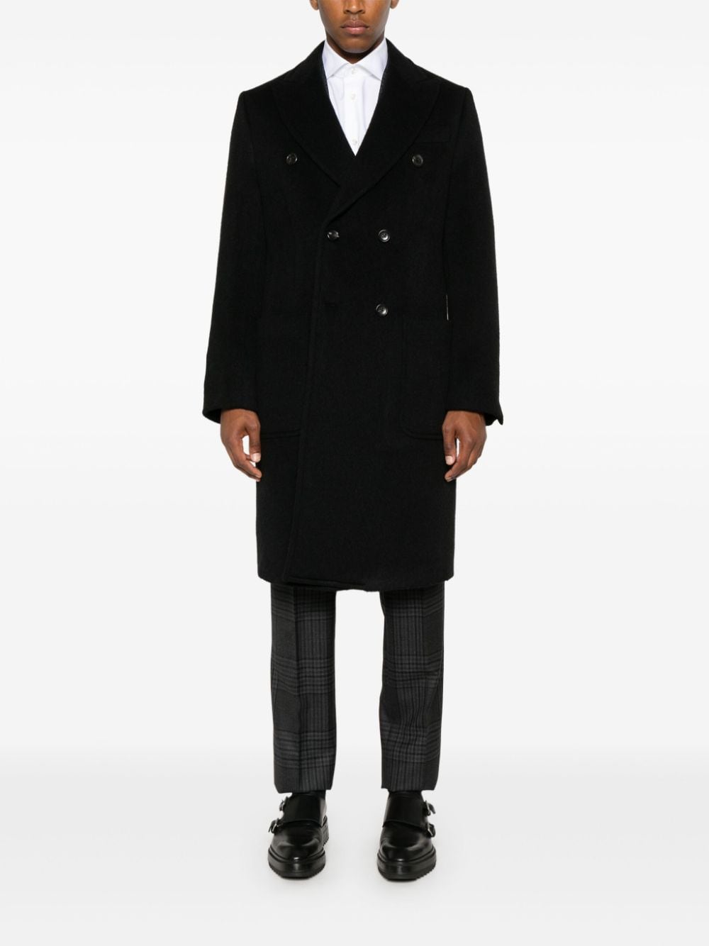 Emporio Armani Coats Black