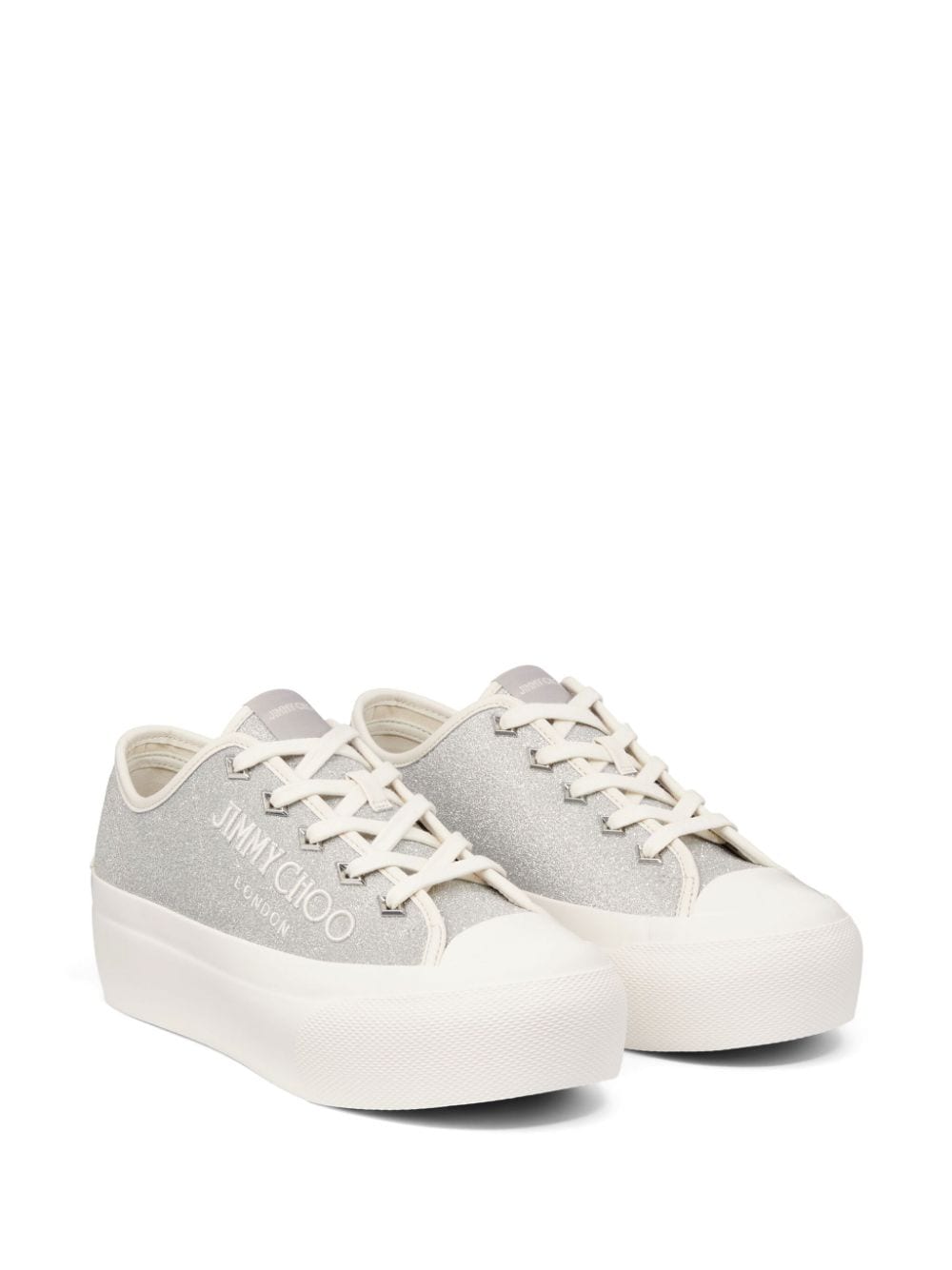 Jimmy Choo Sneakers Silver