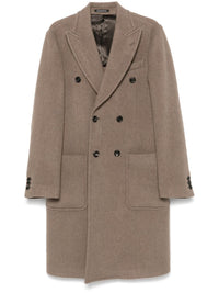 Emporio Armani Coats Brown