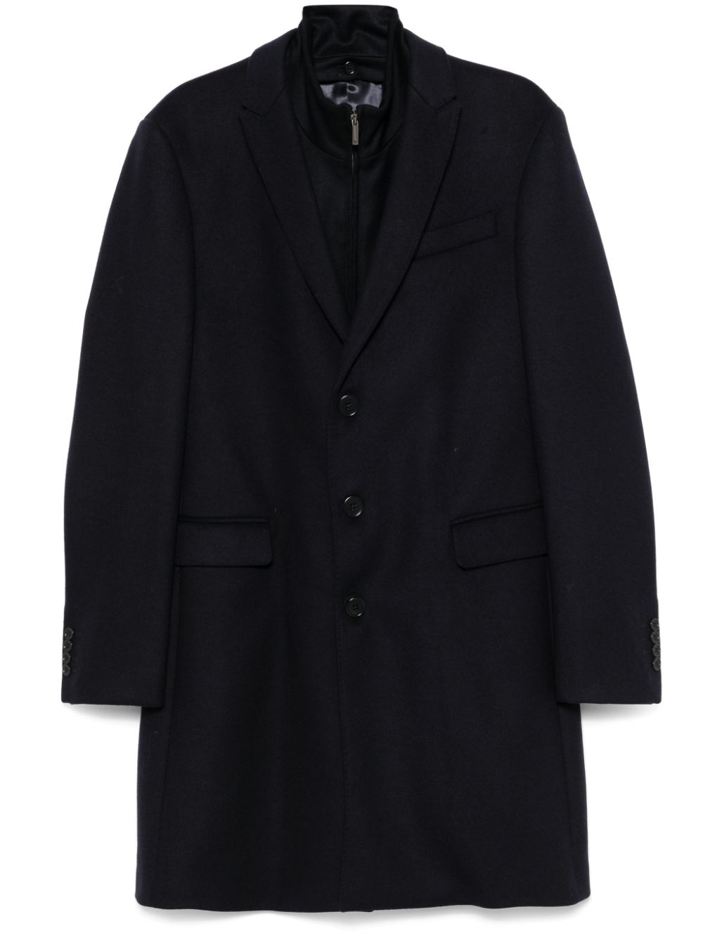 Emporio Armani Coats Blue