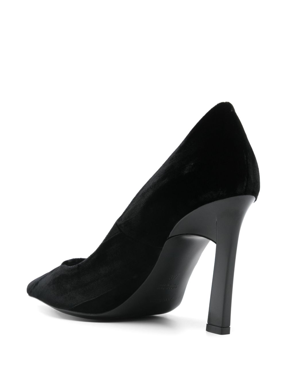 E 'CLAT With Heel Black