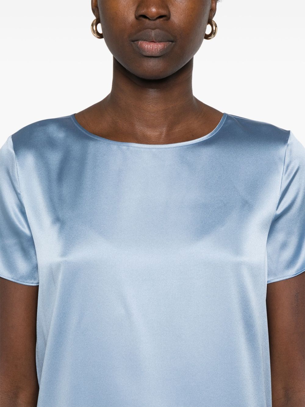 Emporio Armani Top Clear Blue