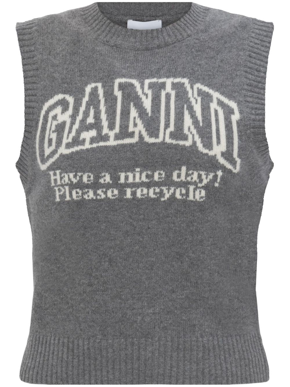 GANNI Sweaters Grey