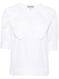 GANNI Shirts White