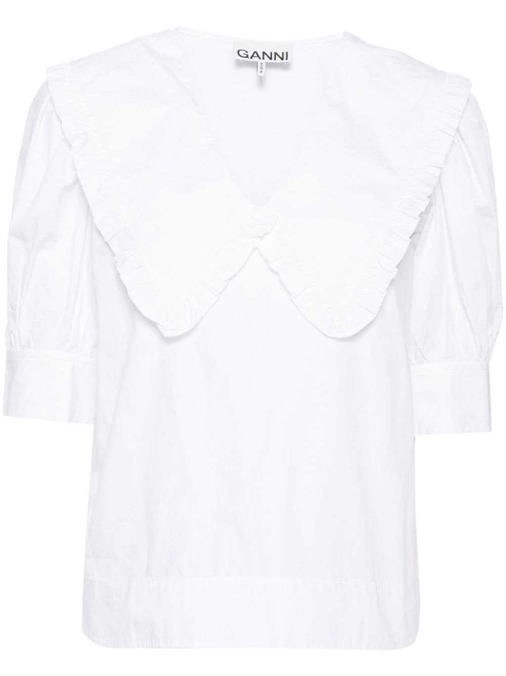 GANNI Shirts White