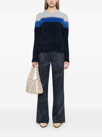 Emporio Armani Sweaters Blue