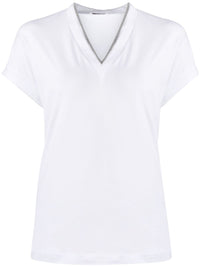 Brunello Cucinelli T-shirts and Polos White