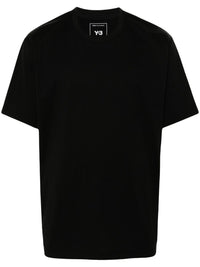 Y-3 T-shirts and Polos Black