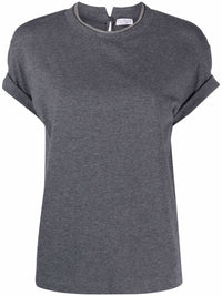 Brunello Cucinelli T-shirts and Polos Grey