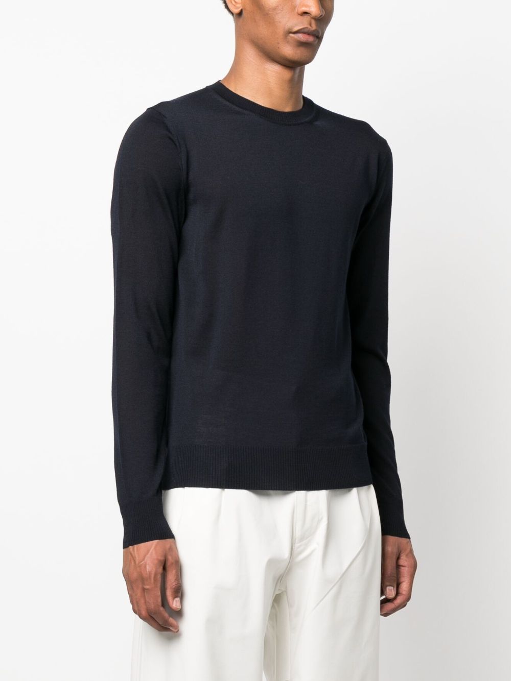 Emporio Armani Sweaters Blue