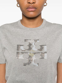 Tory Burch T-shirts and Polos Grey