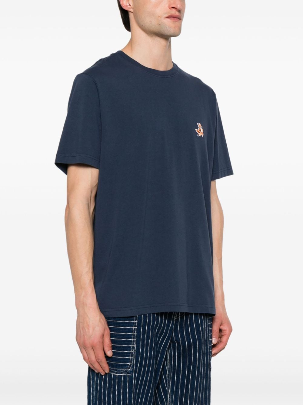 MAISON KITSUNE' T-shirts and Polos Blue