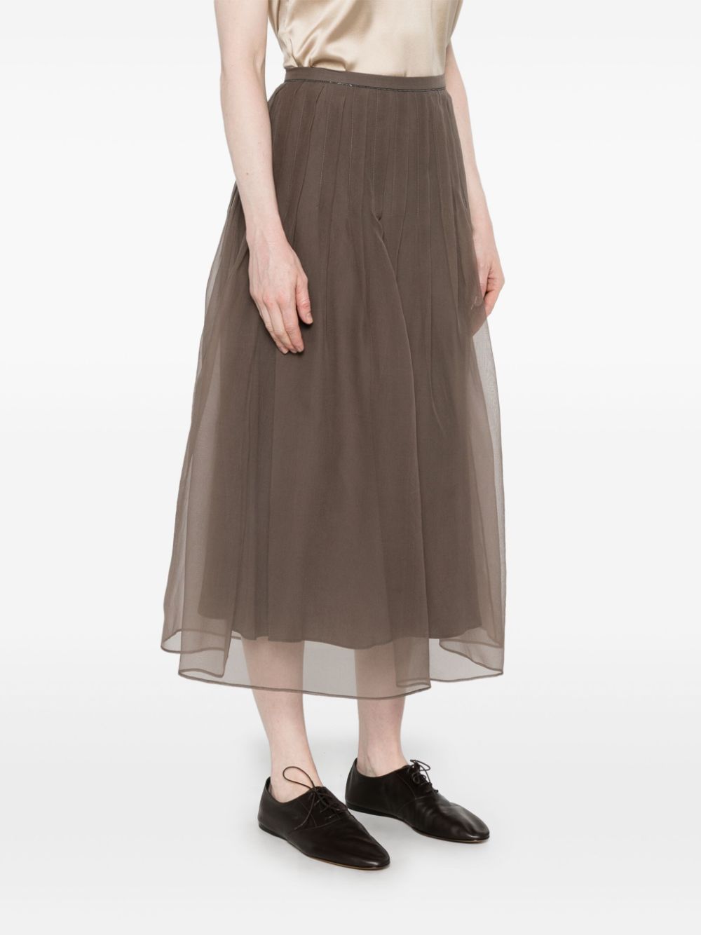 Brunello Cucinelli Skirts Brown