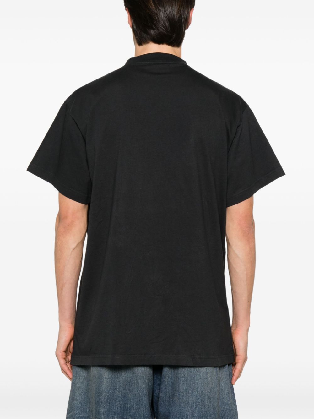 Balenciaga T-shirts and Polos Black