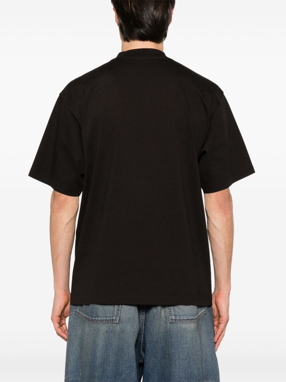 Balenciaga T-shirts and Polos Black