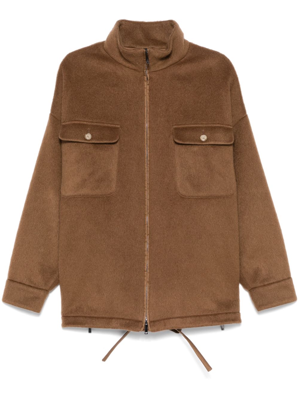 Emporio Armani Coats Brown