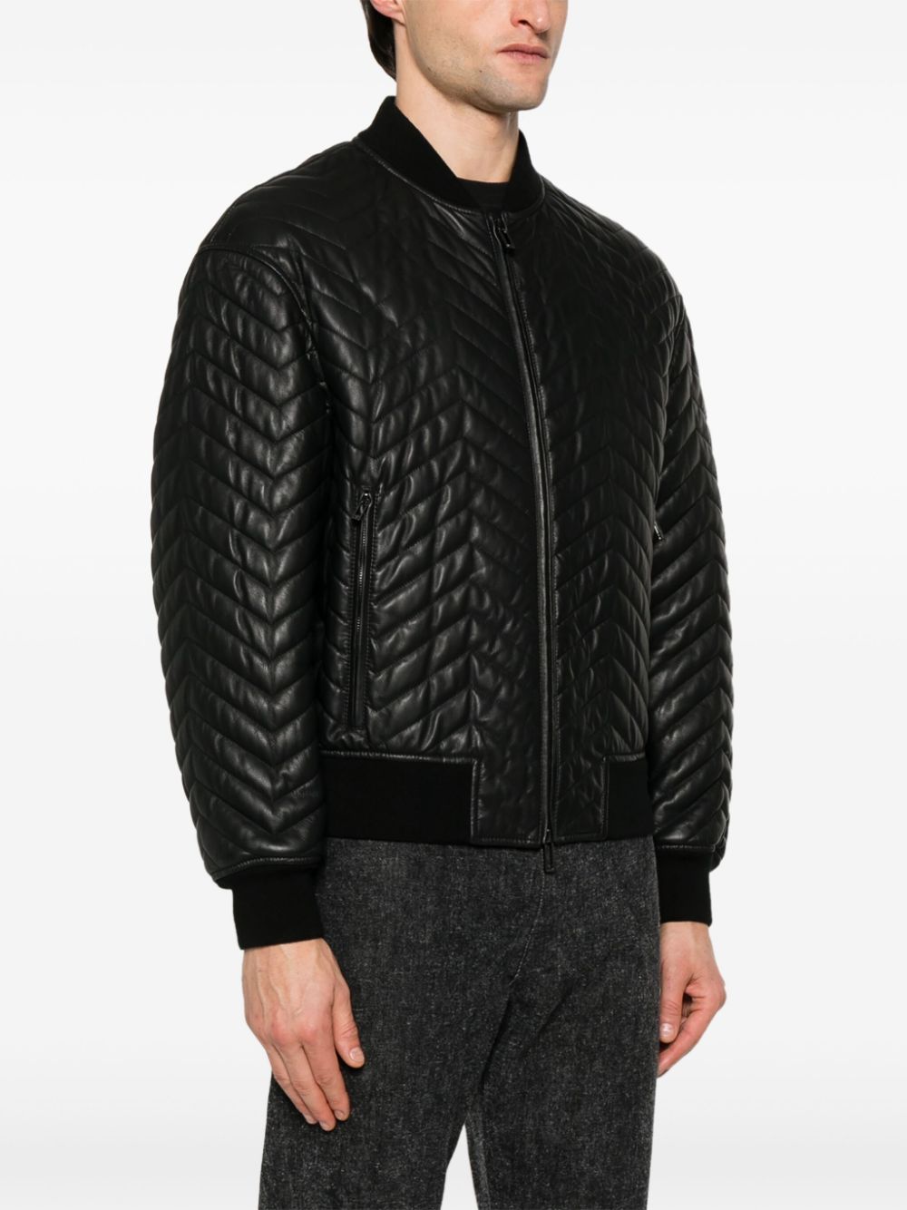 Emporio Armani Coats Black