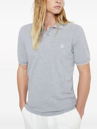 Brunello Cucinelli T-shirts and Polos Grey