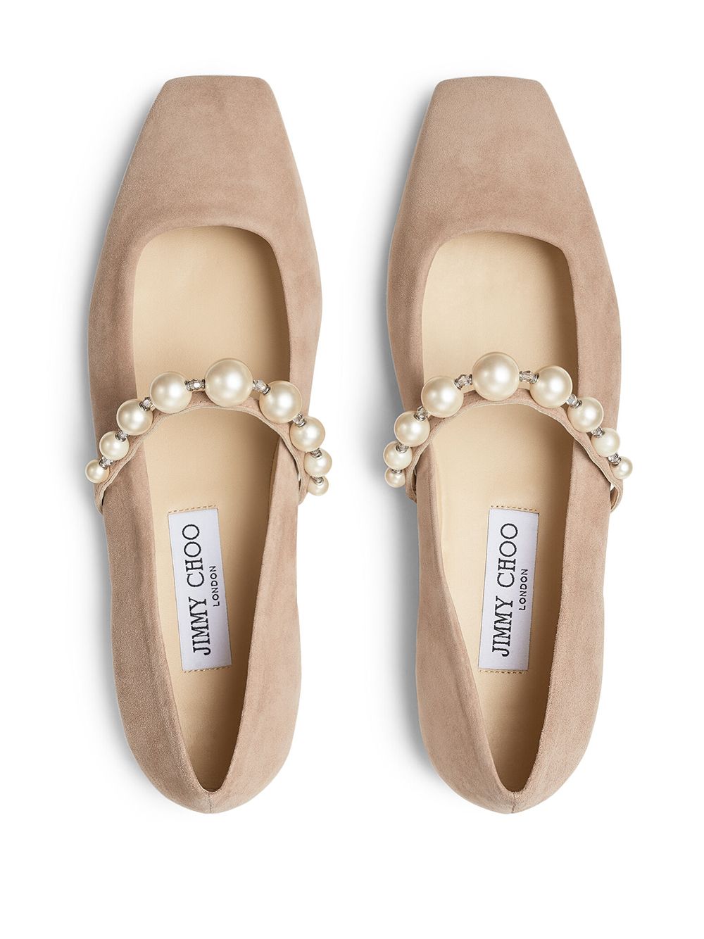 Jimmy Choo Flat shoes Powder