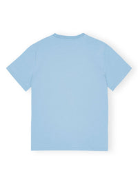 GANNI T-shirts and Polos Clear Blue