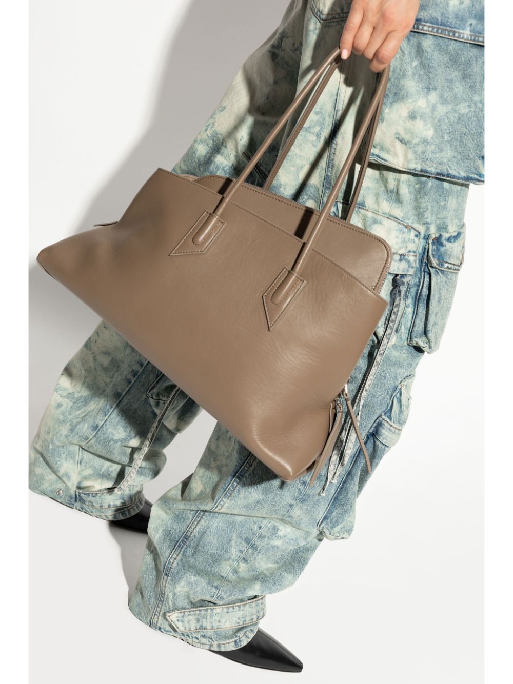 THE ATTICO FASHION Bags.. Camel